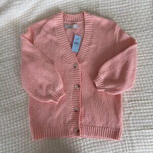 NWT Peachy Pink LOFT Cardigan